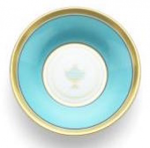 Ginori Contessa Indaco Espresso Coffee Saucer